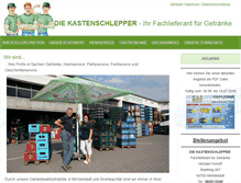 Tablet Screenshot of kastenschlepper.de